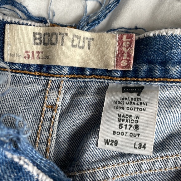 Levi’s Shorts with Rips - Picture 7 of 8